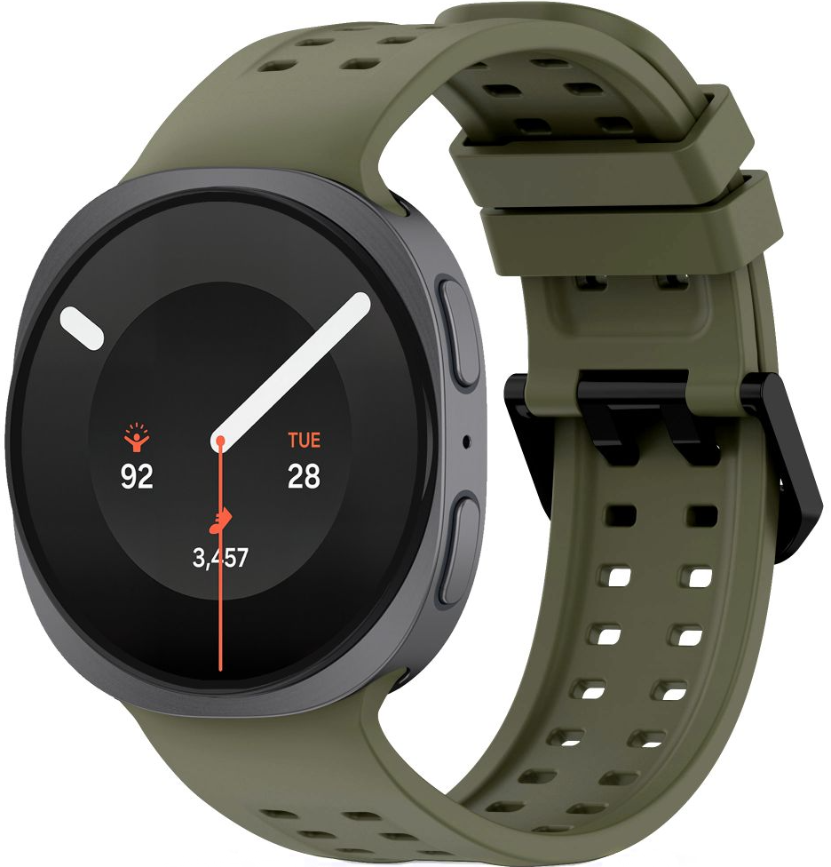 Tech-Protect Silicone Air rem til Samsung Galaxy Watch9 / Watch8 / Watch8 Classic Series, Grøn