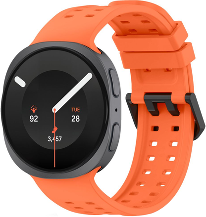 Tech-Protect Silicone Air rem til Samsung Galaxy Watch9 / Watch8 / Watch8 Classic Series, Orange