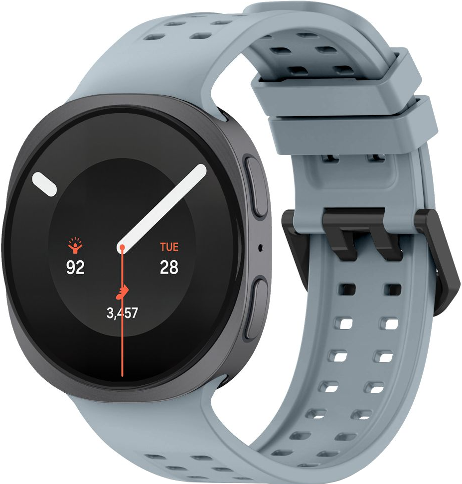 Tech-Protect Silicone Air rem til Samsung Galaxy Watch9 / Watch8 / Watch8 Classic Series, Grå