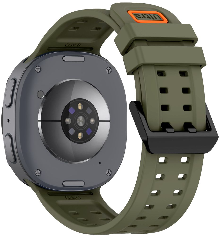 Tech-Protect Silicone Air rem til Samsung Galaxy Watch9 / Watch8 / Watch8 Classic Series, Grøn
