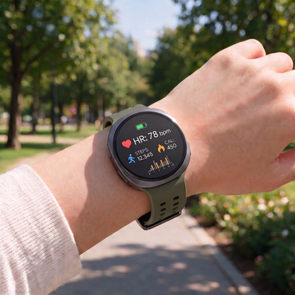 Tech-Protect Silicone Air rem til Samsung Galaxy Watch9 / Watch8 / Watch8 Classic Series, Grøn