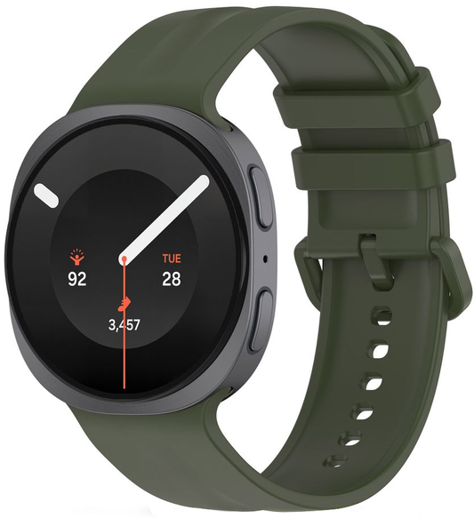Tech-Protect Silicone Evo rem til Samsung Galaxy Watch9 / Watch8 / Watch8 Classic Series, Grøn