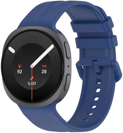 Tech-Protect Silicone Evo rem til Samsung Galaxy Watch9 / Watch8 / Watch8 Classic Series, Mørkeblå