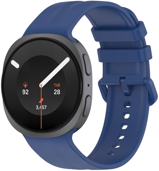 Tech-Protect Silicone Evo rem til Samsung Galaxy Watch9 / Watch8 / Watch8 Classic Series, Mørkeblå