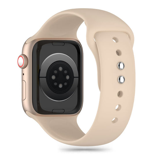 Tech-Protect Silicone rem til Apple Watch 41mm / 40mm / 38mm Series, Beige