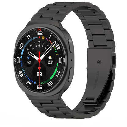 Tech-Protect Stainless rem til Samsung Galaxy Watch8 / Watch8 Classic Series, Sort