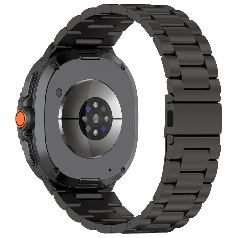 Tech-Protect Stainless rem til Samsung Galaxy Watch8 / Watch8 Classic Series, Sort