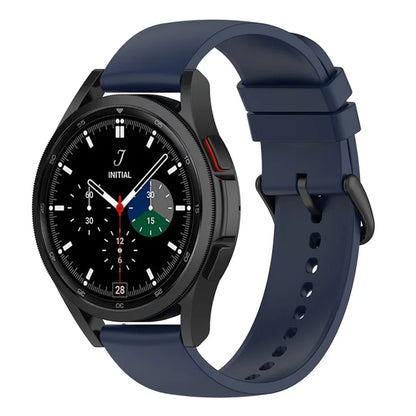 Techsuit W001 rem til Samsung Galaxy Watch / Huawei Watch Series, 20mm, Mørkeblå