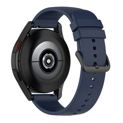 Techsuit W001 rem til Samsung Galaxy Watch / Huawei Watch Series, 20mm, Mørkeblå
