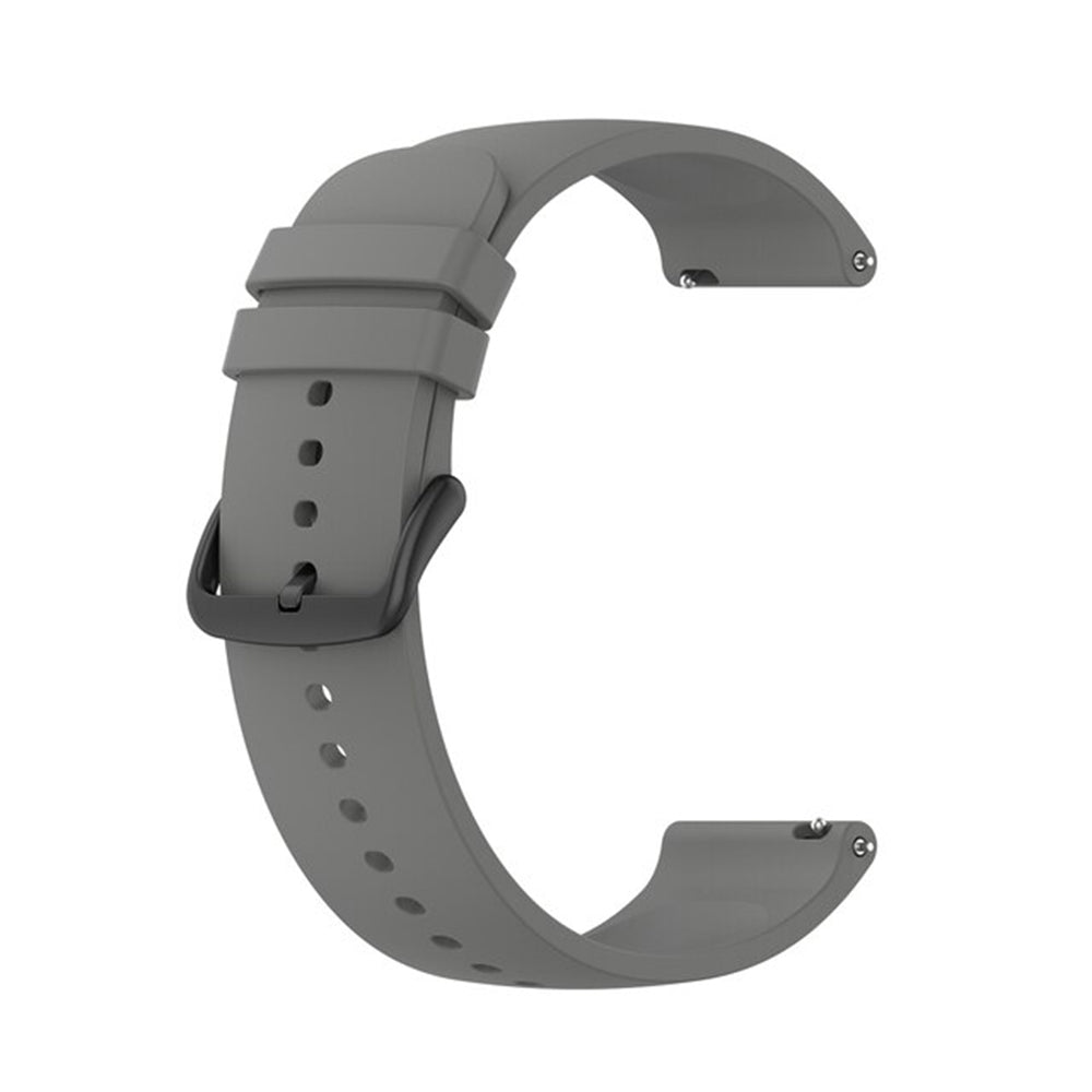 Techsuit W001 rem til Samsung Galaxy Watch / Huawei Watch Series, 22mm, Grå