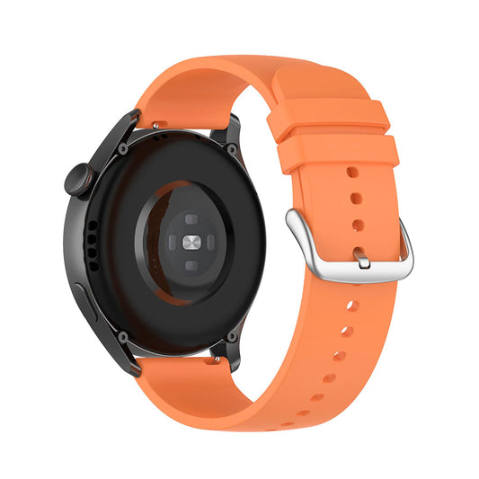 Techsuit W001 rem til Samsung Galaxy Watch / Huawei Watch Series, 22mm, Orange