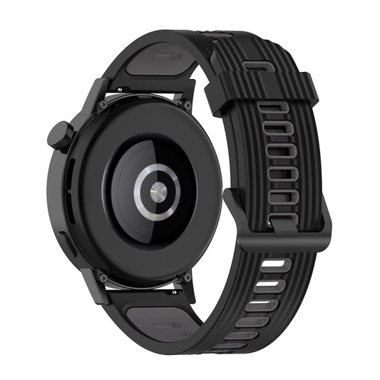 Techsuit W002 rem til Huawei Watch / Xiaomi Watch Series, 22mm, Sort
