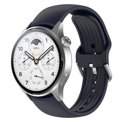 Techsuit W003 rem til Huawei Watch / Xiaomi Watch Series, 22mm, Marineblå