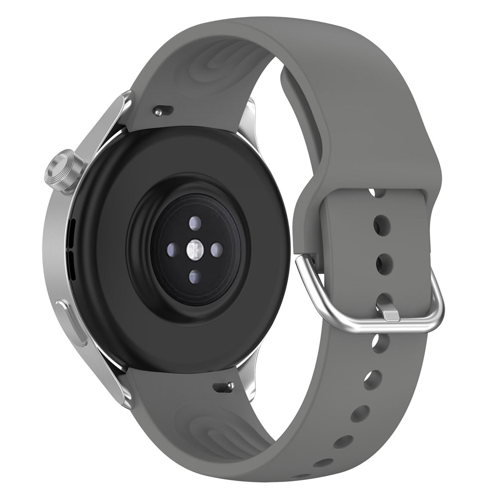 Techsuit W003 rem til Huawei Watch / Xiaomi Watch Series, 22mm, Grå