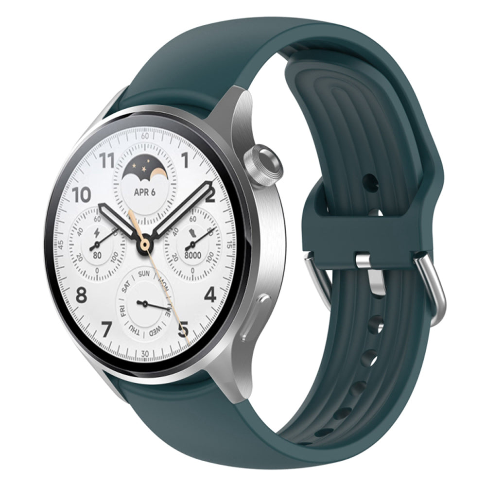 Techsuit W003 rem til Huawei Watch / Xiaomi Watch Series, 22mm, Grøn