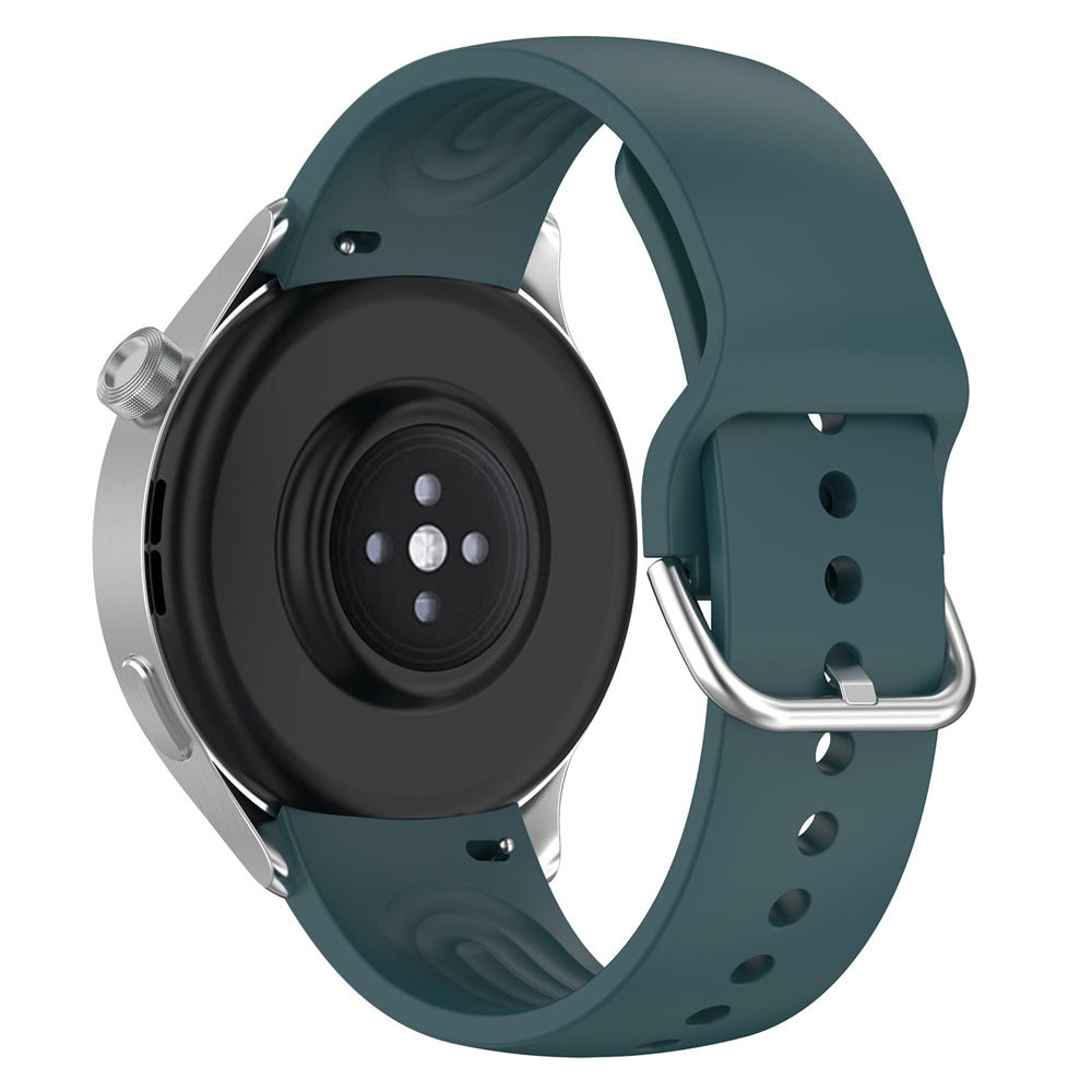Techsuit W003 rem til Huawei Watch / Xiaomi Watch Series, 22mm, Grøn