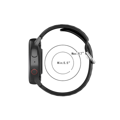 Techsuit W004 rem til Samsung Galaxy Watch / Huawei Watch Series, 22mm, Mørkeblå