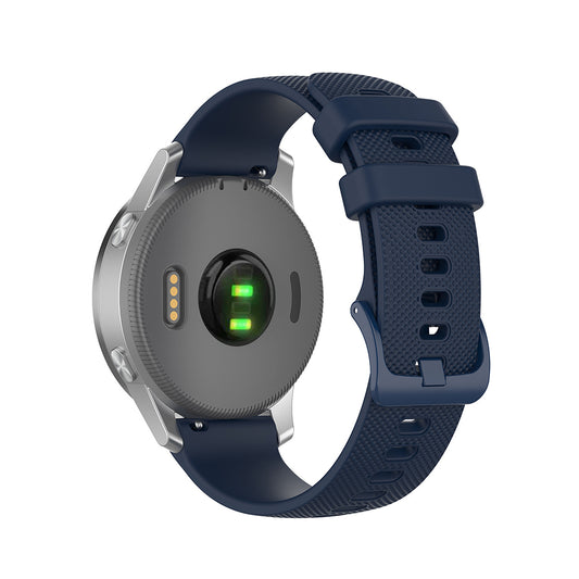 Techsuit W006 rem til Huawei Watch / Garmin Watch Series, 18mm, Blå