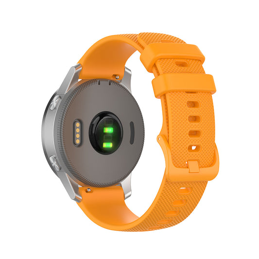 Techsuit W006 rem til Huawei Watch / Garmin Watch Series, 18mm, Orange