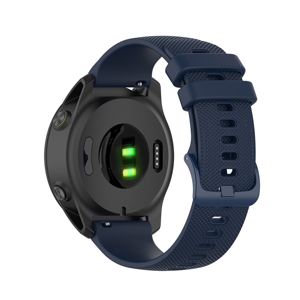 Techsuit W006 rem til Samsung Galaxy Watch / Huawei Watch Series, 20mm, Blå