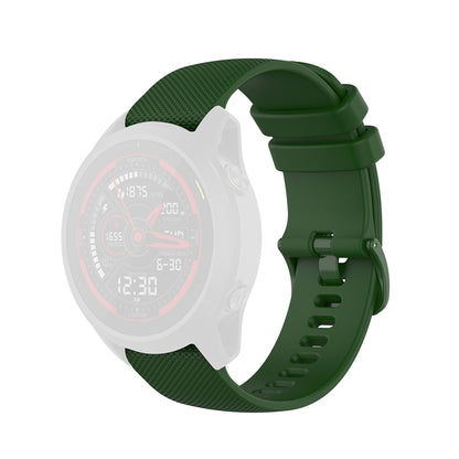 Techsuit W006 rem til Samsung Galaxy Watch / Huawei Watch Series, 20mm, Grøn