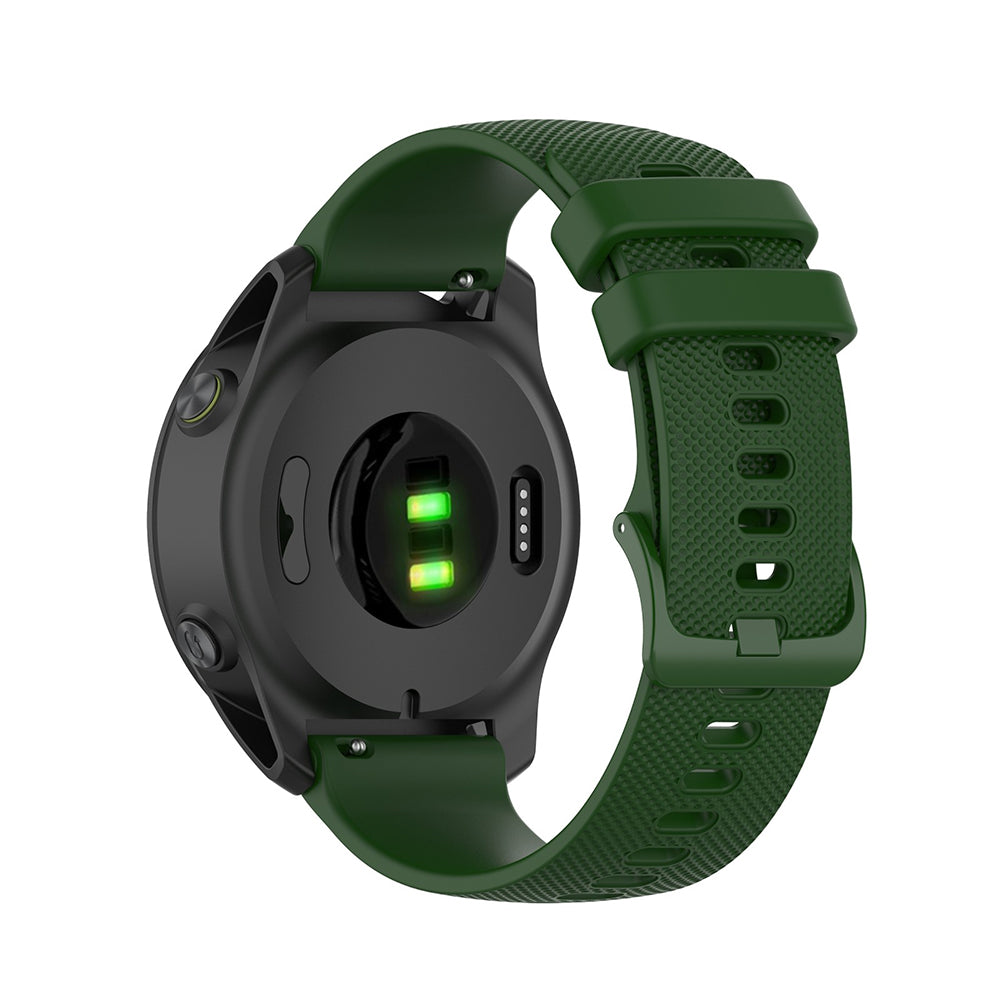 Techsuit W006 rem til Samsung Galaxy Watch / Huawei Watch Series, 22mm, Grøn