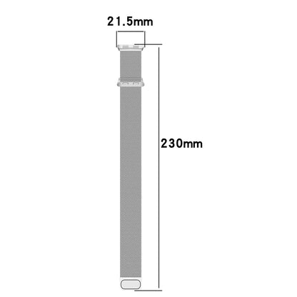 Techsuit W009 rem til Honor Band 9, Blå