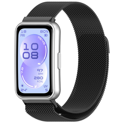 Techsuit W009 rem til Huawei Band 11 / 11 Pro, Sort