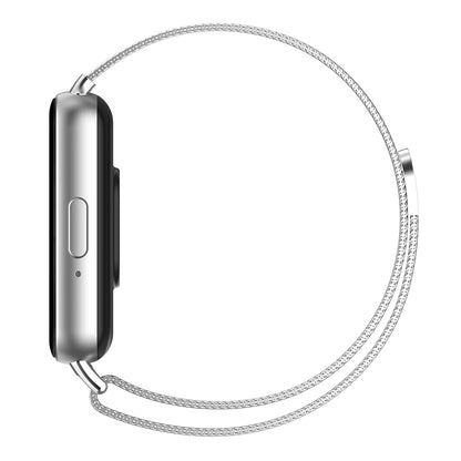 Techsuit W009 Strap for Samsung Galaxy Fit3 R39M, Silver