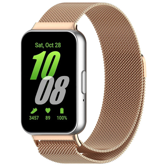 Techsuit W009 rem til Samsung Galaxy Fit3 R39M, Lyserød Guld