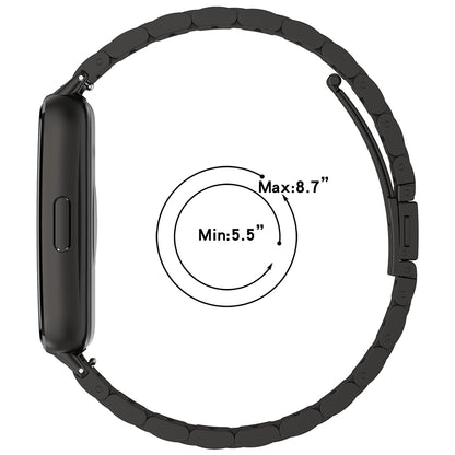 Techsuit W010 rem til Huawei Band 11 / 11 Pro, Sølvfarvet