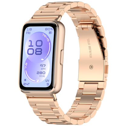 Techsuit W010 rem til Huawei Band 11 / 11 Pro, Pink