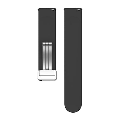 Techsuit W011 rem til Huawei Watch / Xiaomi Watch Series, 22mm, Sort