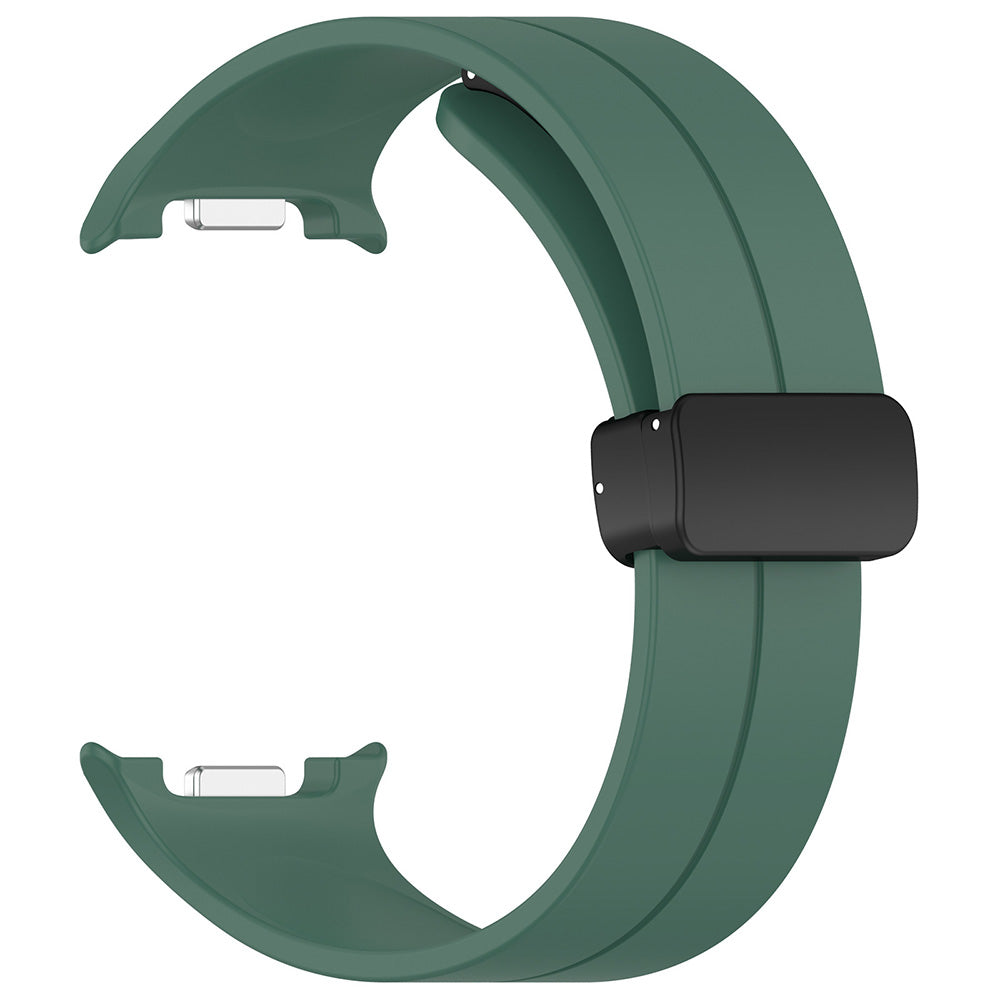 Techsuit W011 rem til Samsung Galaxy Watch 8 Classic / Watch8 44mm / Watch 8 40mm, Mørkegrøn