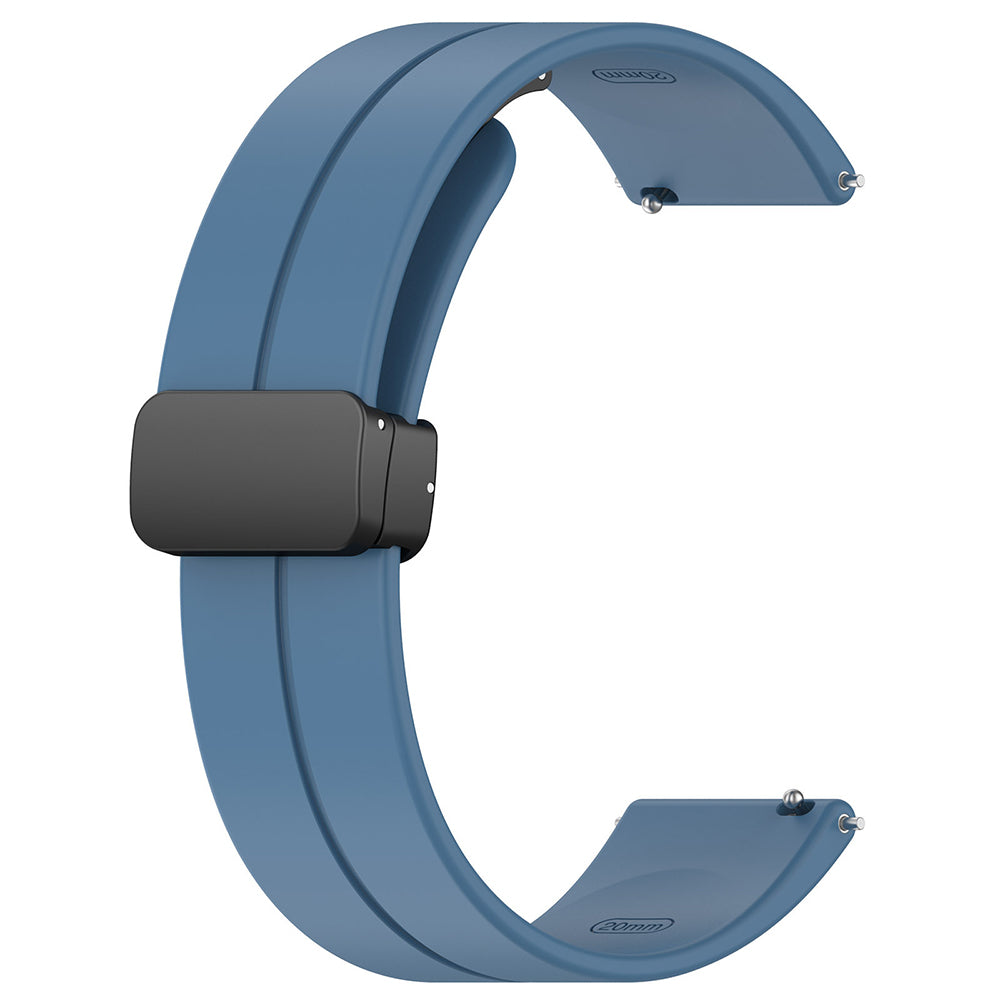 Techsuit W011 rem til Samsung Galaxy Watch / Huawei Watch Series, 20mm, Blå