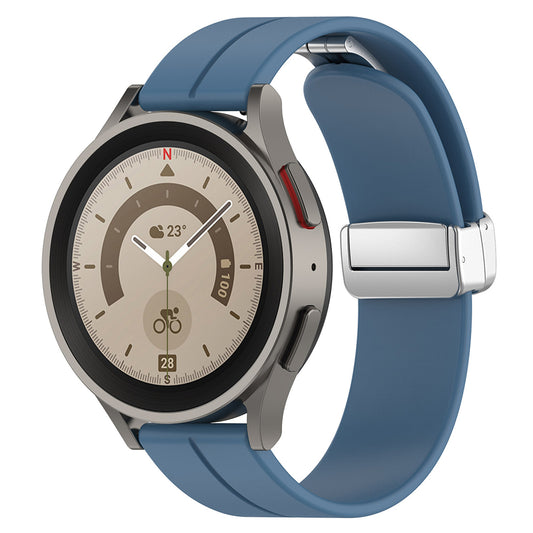 Techsuit W011 rem til Samsung Galaxy Watch / Huawei Watch Series, 20mm, Blå