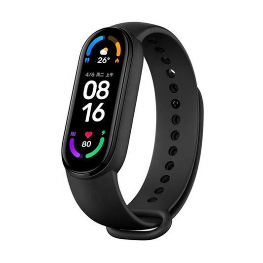 Techsuit W013 rem til Xiaomi Band / Amazfit Band Series, Sort