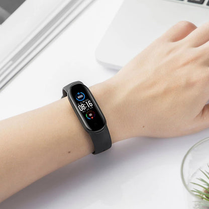 Techsuit W013 rem til Xiaomi Band / Amazfit Band Series, Rød