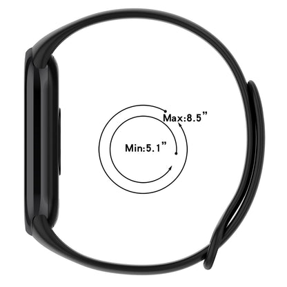 Techsuit W014 rem til Xiaomi Smart Band 10 / 9 / 8, Lyseblå