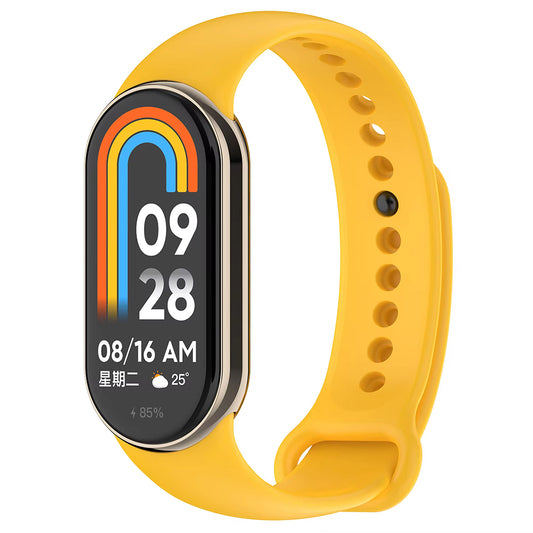 Techsuit W014 rem til Xiaomi Smart Band 9 / 8, Gul