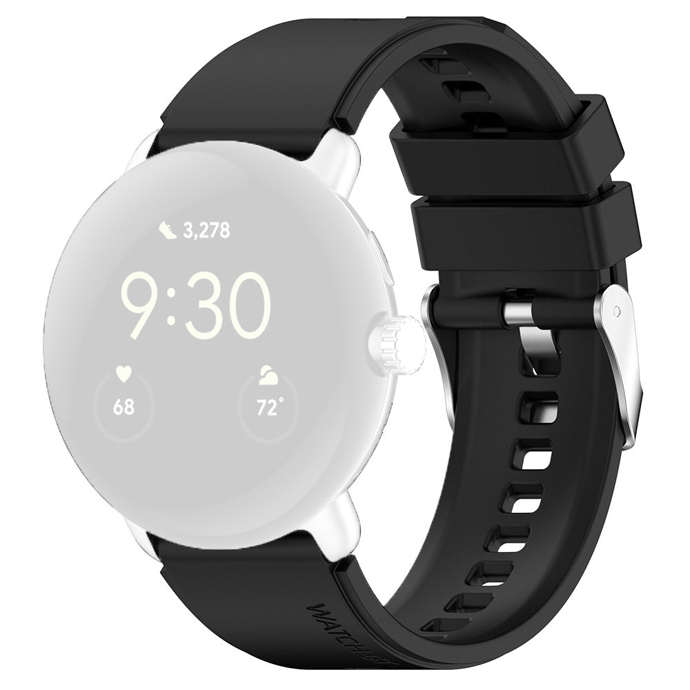 Techsuit W026 rem til Huawei Watch / Xiaomi Watch Series, 22mm, sort