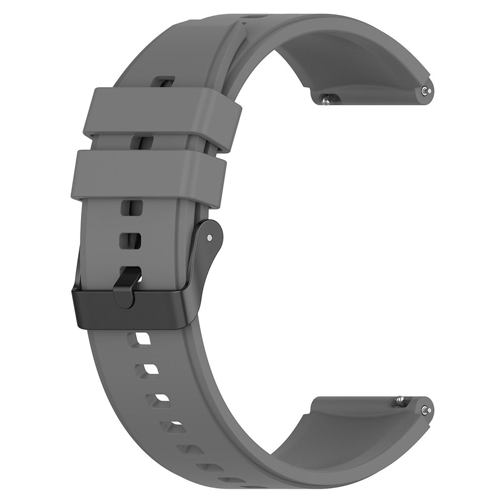 Techsuit W026 rem til Samsung Galaxy Watch / Huawei Watch Series, 20mm, Grå