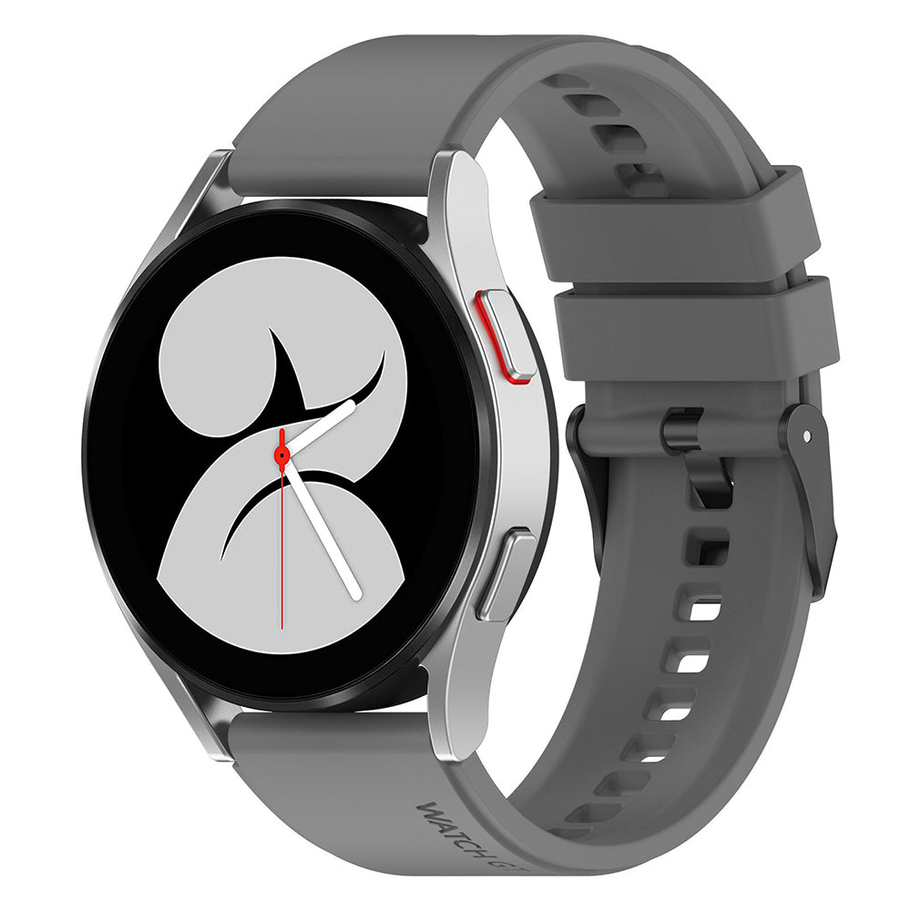 Techsuit W026 rem til Samsung Galaxy Watch / Huawei Watch Series, 20mm, Grå