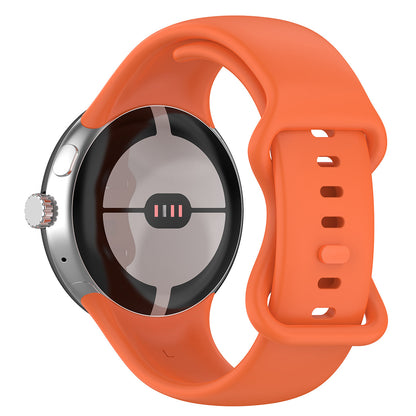 Techsuit rem W031 til Google Pixel Watch 4 41mm / Watch 3 41mm / Watch 2 / Watch, Orange