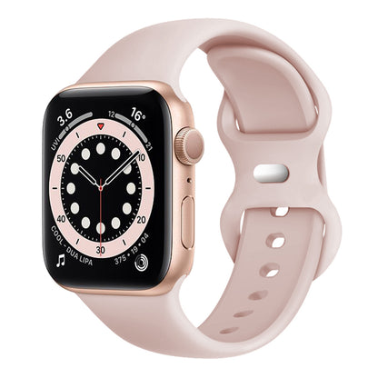 Techsuit W031 rem til Apple Watch 42mm / 41mm / 40mm / 38mm serien, Bleg Rosa