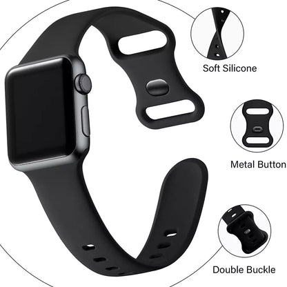 Techsuit W031 rem til Apple Watch 42mm / 41mm / 40mm / 38mm serien, Grå