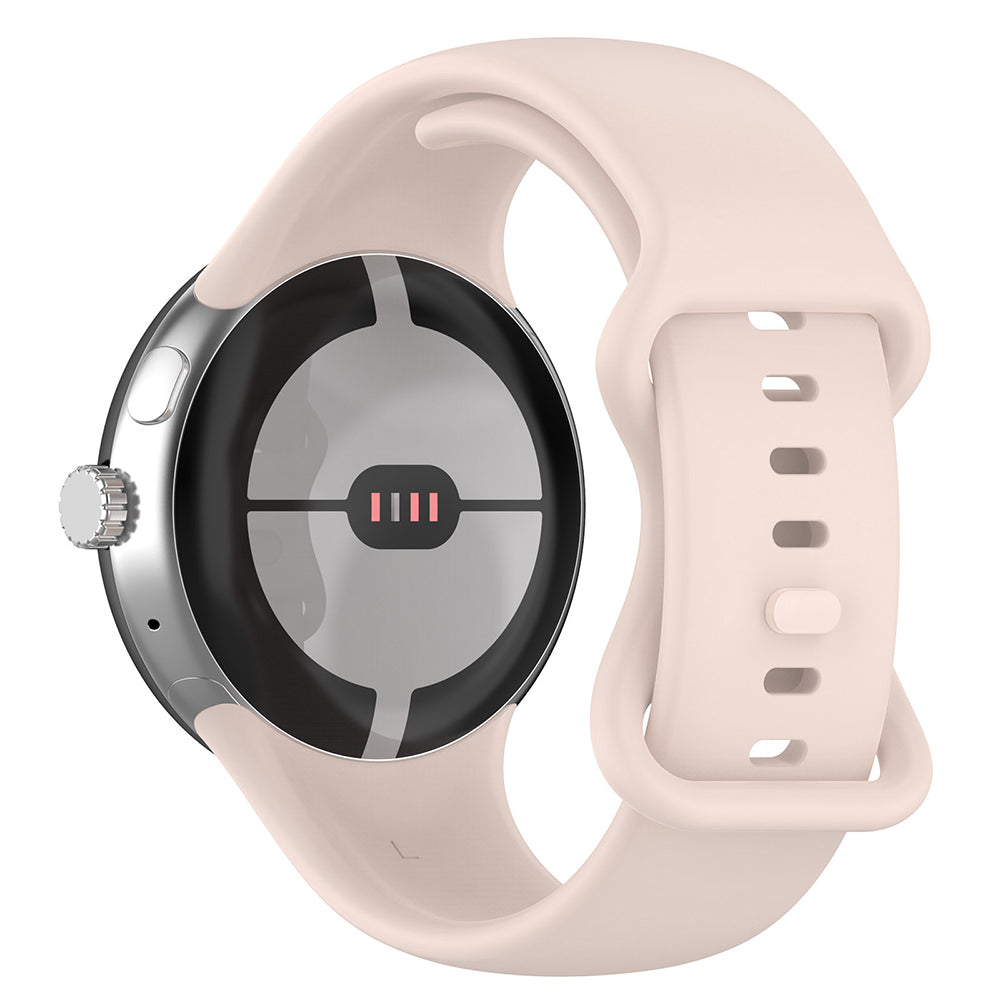 Techsuit W031 rem til Google Pixel Watch 3 41mm / Watch 2 / Watch, Lyserød