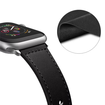 Techsuit W033 Strap for Apple Watch 49mm / 46mm / 45mm / 44mm / 42mm Series, Black