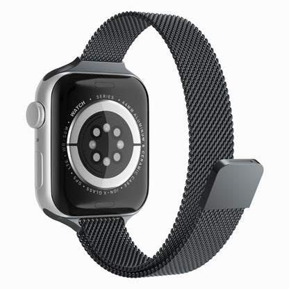 Techsuit W034 rem til Apple Watch 49mm / 46mm / 45mm / 44mm / 42mm serien, Sort