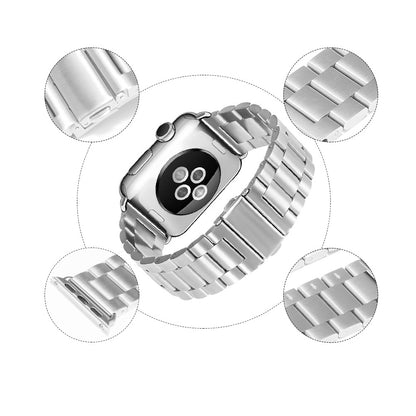 Techsuit W036 rem til Apple Watch 49mm / 46mm / 45mm / 44mm / 42mm serien, Gylden